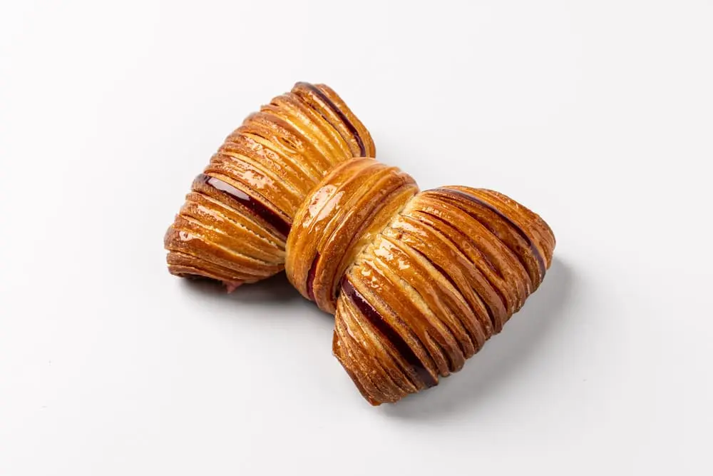Bow Butter Croissant With Red Bean 